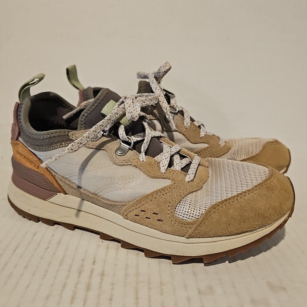 Merrell Alpine 83 Women 8 Hiking Shoes Tan Lace Up J006880